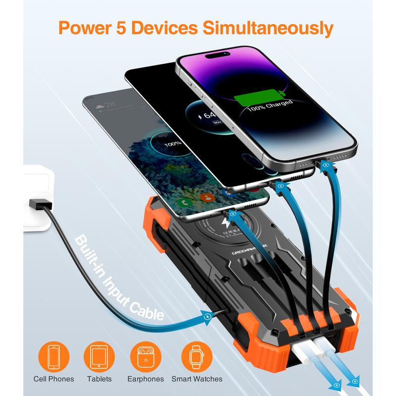Wireless USB-C Power Bank 42800mAh
