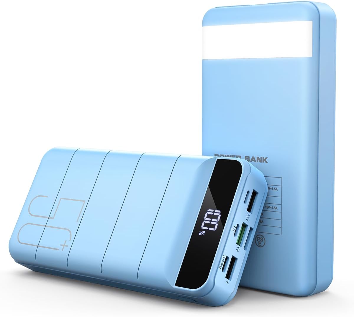 Power Bank 50000mAh 22.5W Fast Charge USB-C Portable Charger