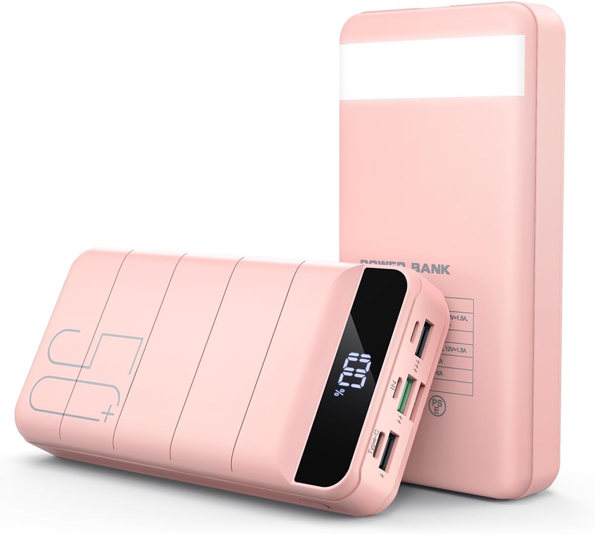 Power Bank 50000mAh 22.5W Fast Charge USB-C Portable Charger
