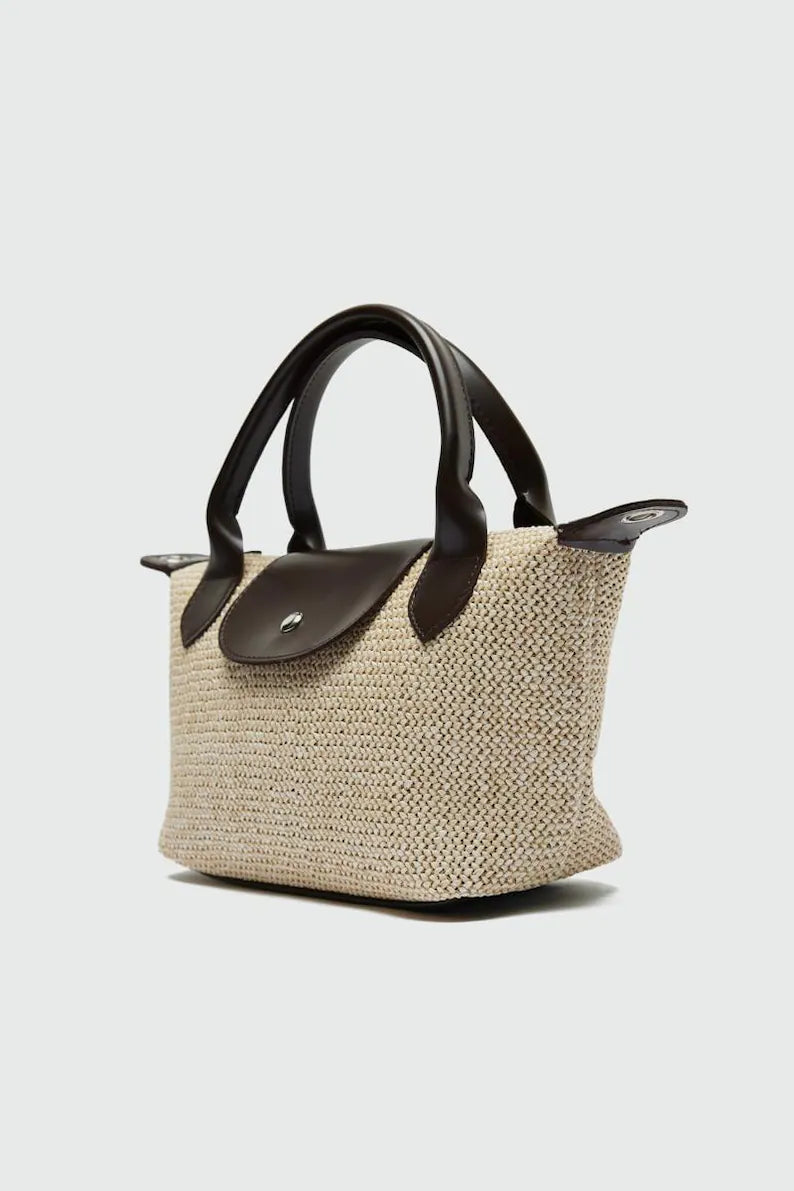 Mini Raffia 3-Way Crossbody Summer Bag