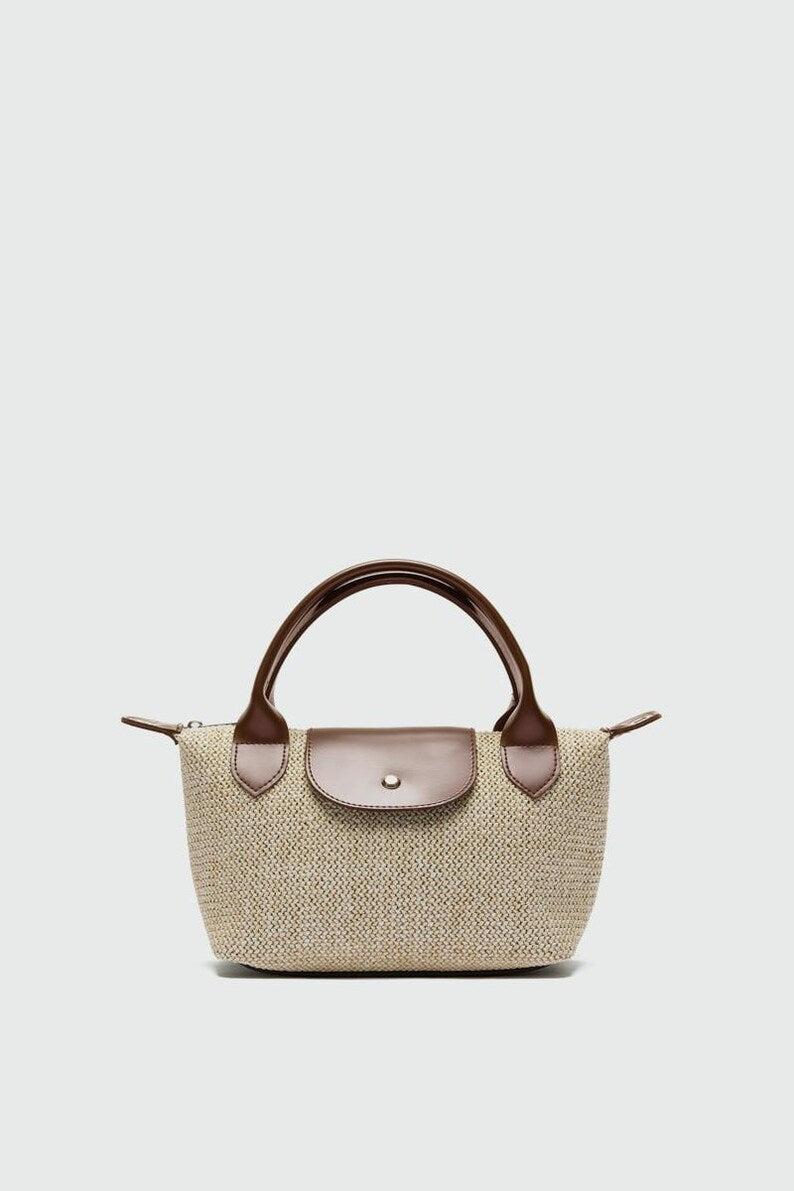 Mini Raffia 3-Way Crossbody Summer Bag