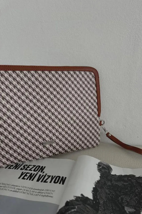 Luxury Monogram Laptop Portfolio 13–14”